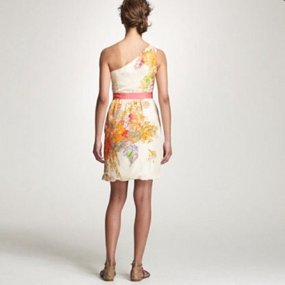 J.Crew Silk lovely Dress. Sz 2  Bubble Skirt - Picture 1 of 12